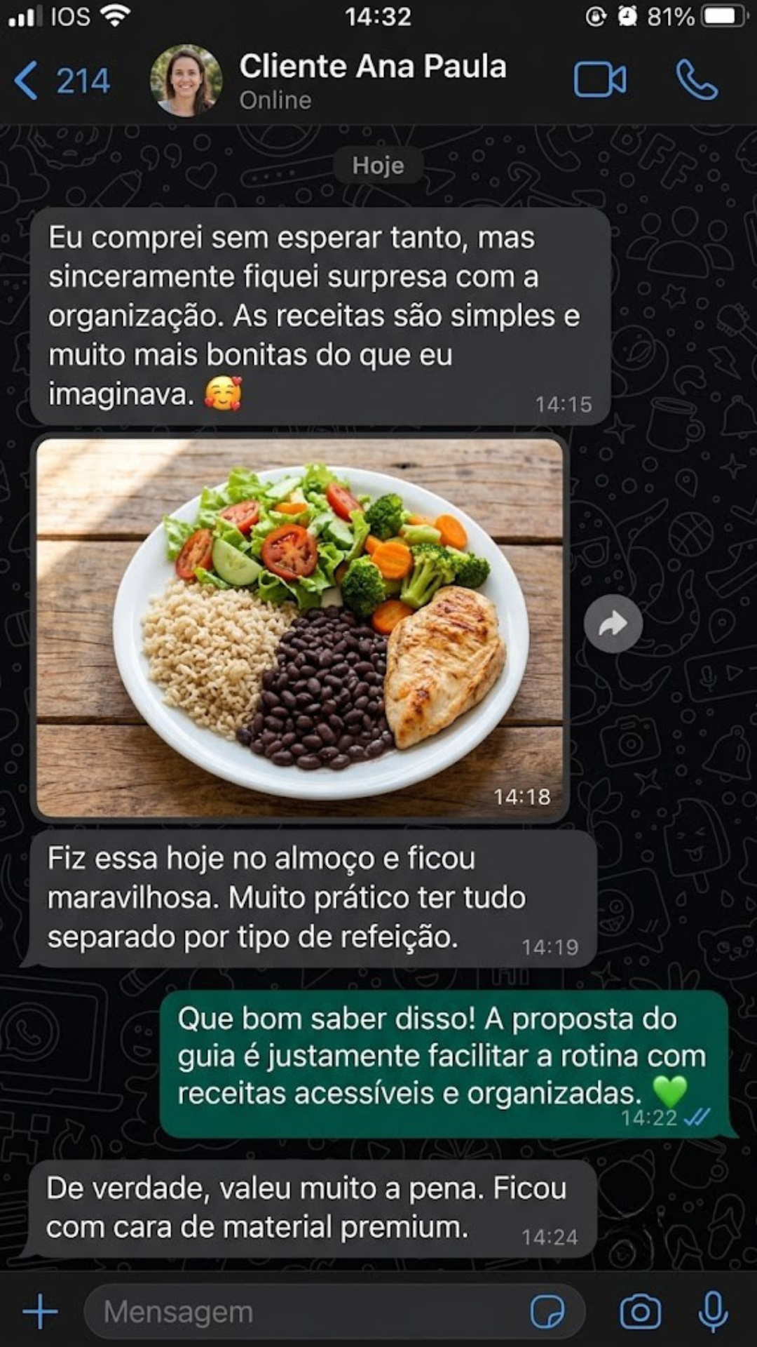 Depoimento de cliente 01