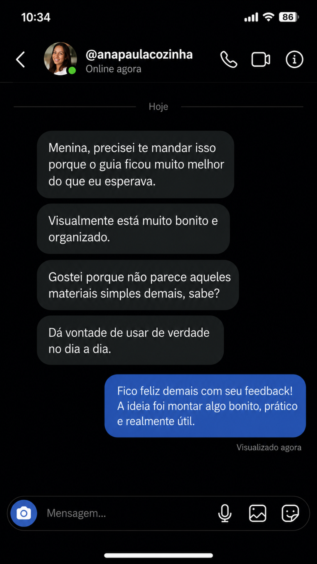 Depoimento de cliente 02