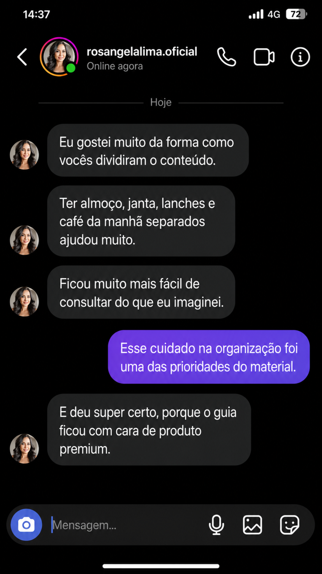 Depoimento de cliente 06